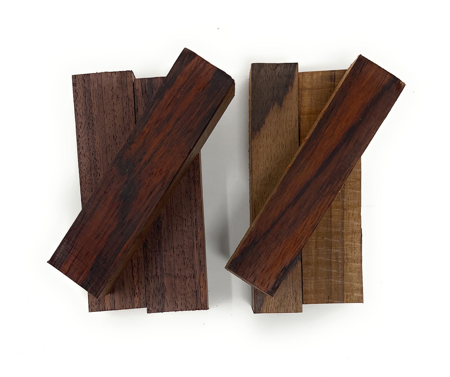 Drechselholz 6x Hondouras Palisander pen blanks - Disegno-Vincenzo Quilts- und Drechselprodukte