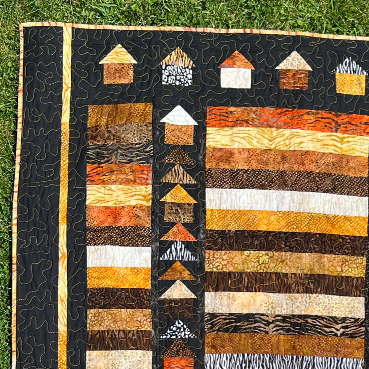 Quilt-001 Flair von Afrika - Disegno-Vincenzo Quilts- und Drechselprodukte